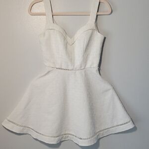 B. Darlin Textured White Dress